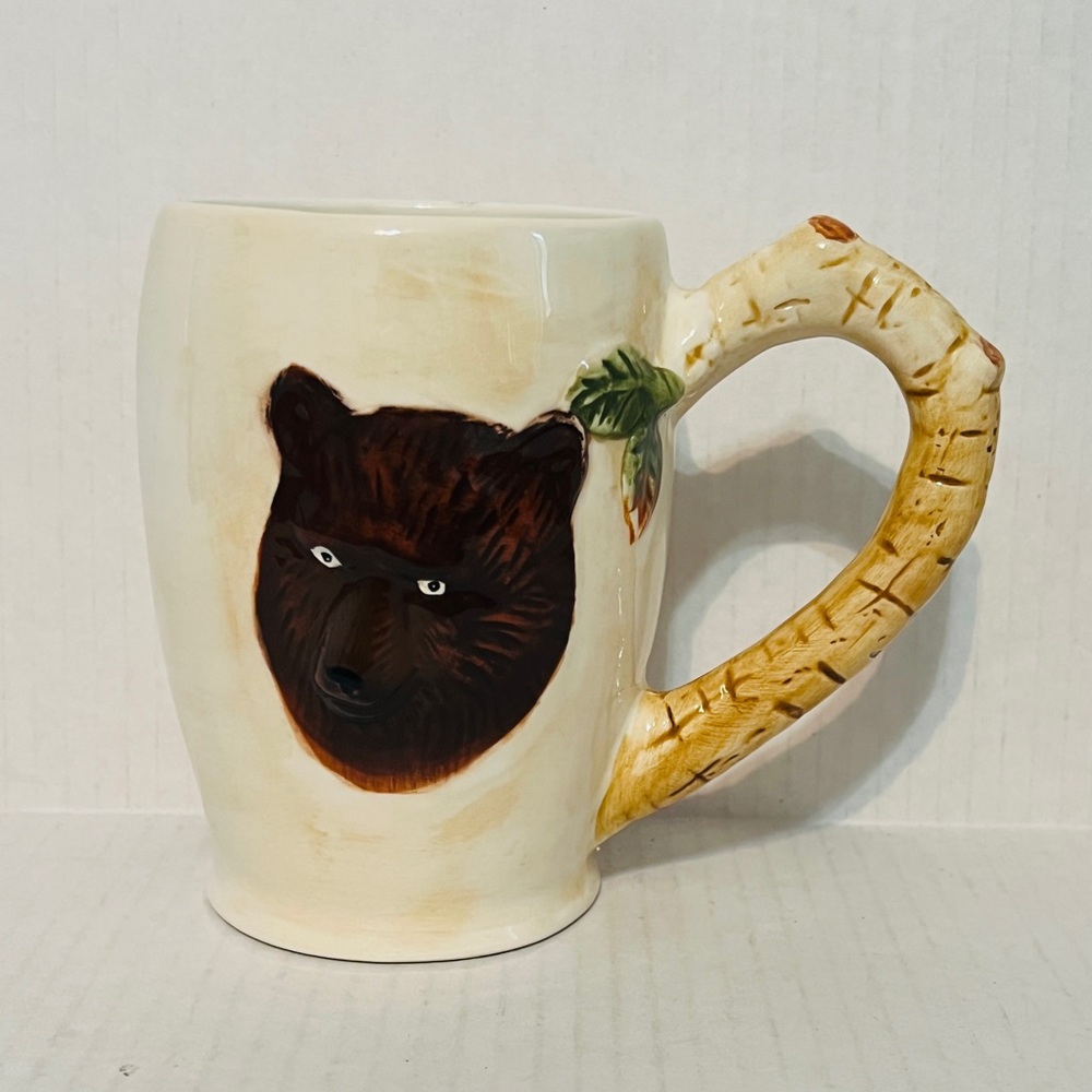 WCL Ceramic Embossed Bear Mug